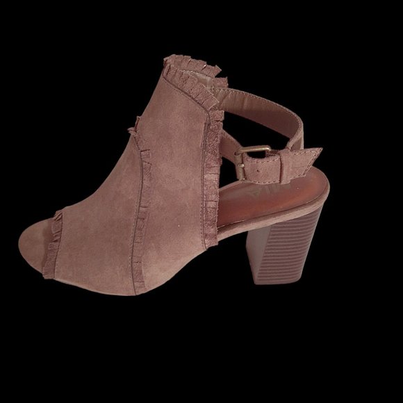 MIA Urban Open Toe Sling Back Block Heel Size 9.5,  Women's Shoes, Stacked Heel - Picture 3 of 12